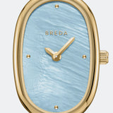 Jane Mini Tethered Watch - Gold / Sky