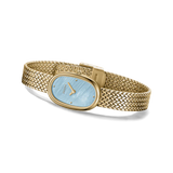 Jane Mini Tethered Watch - Gold / Sky