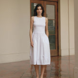 Isla Dress - White