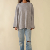 Jefferson Pullover Sweater - Heather Grey