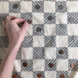 Checker Bandana - Sand