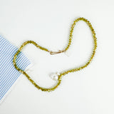 Galileo Galilei Necklace - Olive / Pink