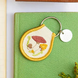 Patch Keychain - Mushroom Field