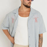 Bouquet SS Shirt - Blue
