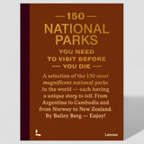 150 National Parks You Need To Visit Before You Die Book