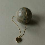 Classic Heart Locket Necklace - Gold