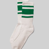 Mono Stripe Socks - Kelly Green