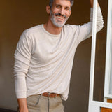 Long Sleeve Sun Tee - Bone