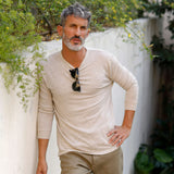 Long Sleeve Sun Tee - Bone