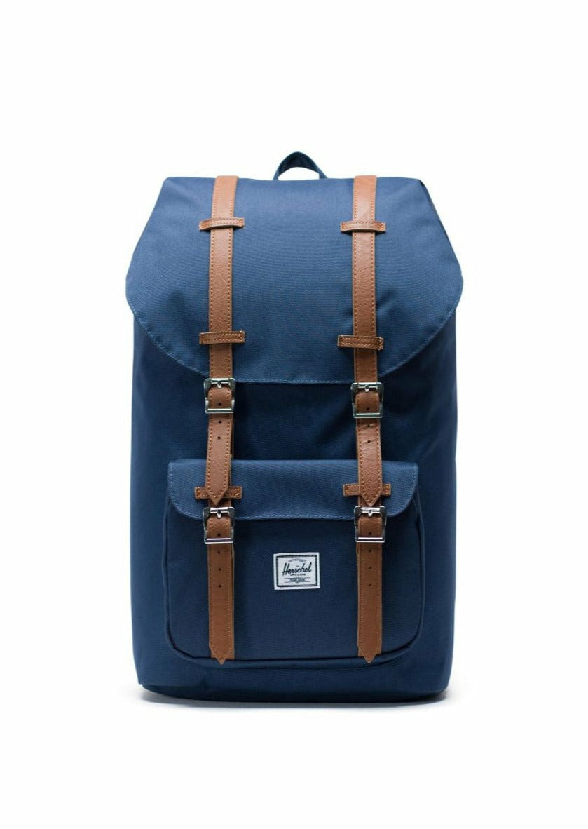 Årvågenhed Hæderlig have Herschel Supply Co. Little America Backpack - Navy/Tan | Backpack | Frances  Jaye