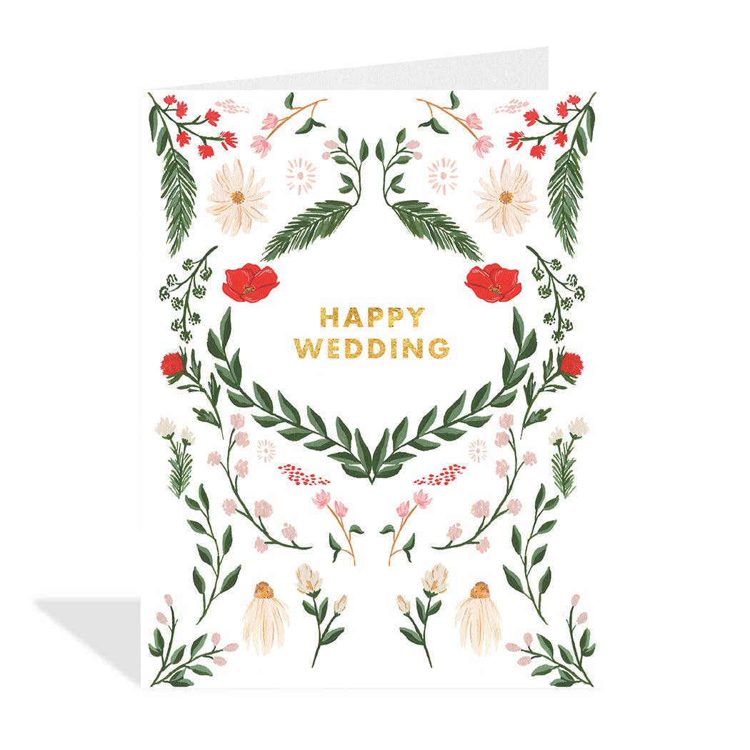 Happy Wedding - Wedding Card