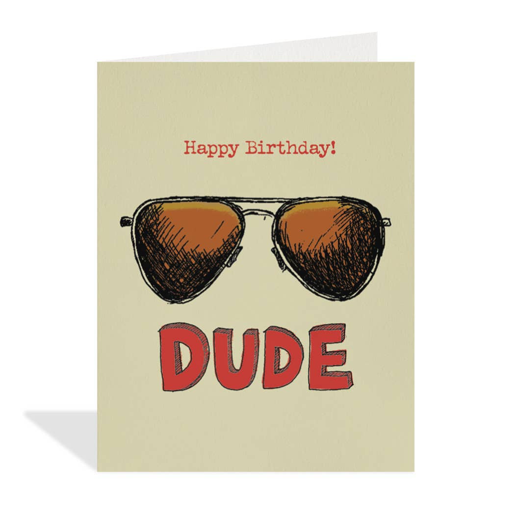 Birthday Dude - Birthday Card