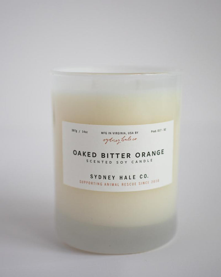 Oaked Bitter Orange 14oz. Candle, Sydney Hale Co., - Frances Jaye