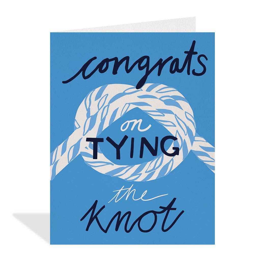 Tying the Knot - Wedding Card
