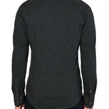 Solid Heather Reworked Shirt - Charcoal