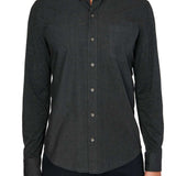 Solid Heather Reworked Shirt - Charcoal