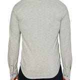 Solid Heather Reworked Shirt - Light Grey