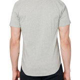 Grey Short Sleeve Button up shirt