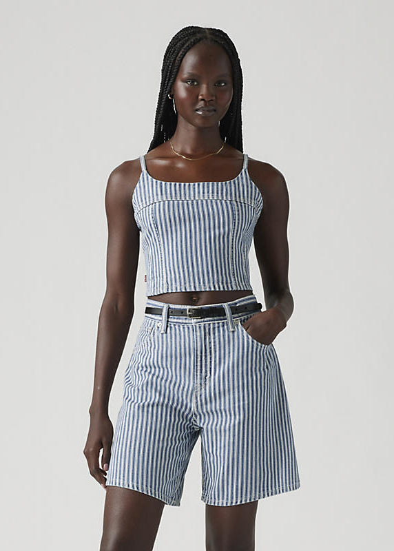 Jadine Denim Cami - Mischa Stripe