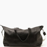 Malbec Weekend Bag - Black/ Leather Strap