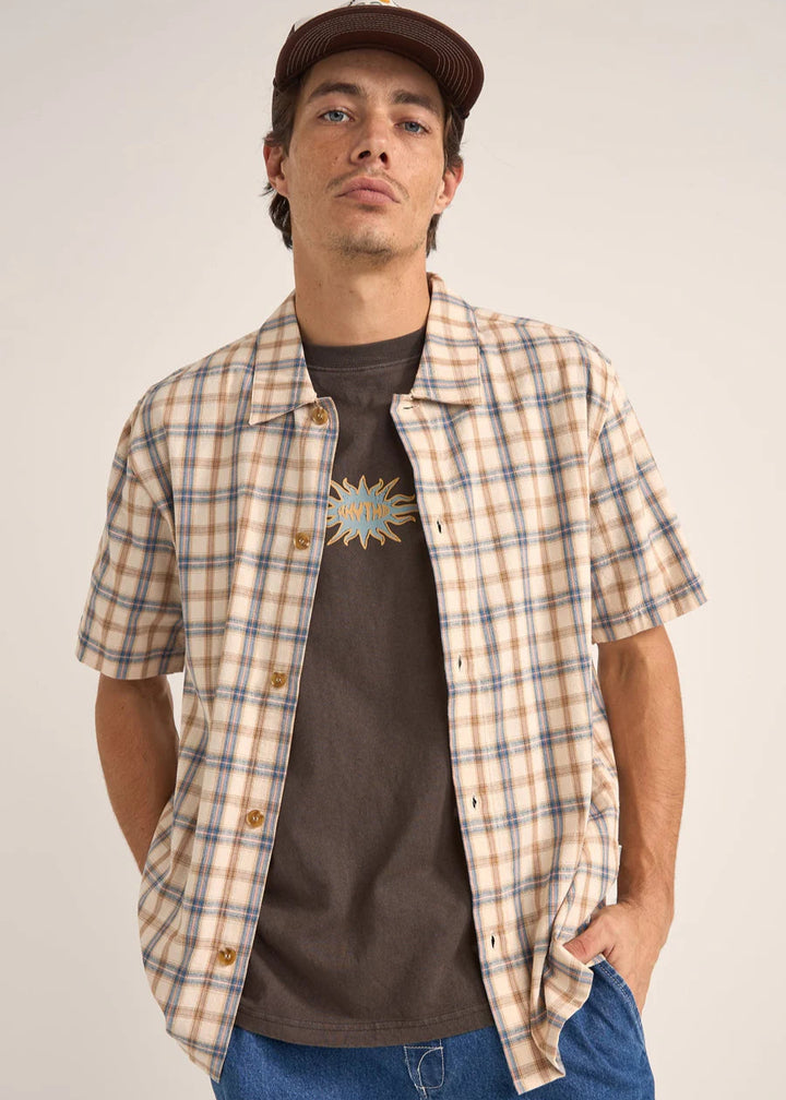 Check SS Shirt - Natural