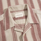 Selleck Shirt - Sand / Red