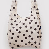 Standard Baggu - Cream / Black Polka Dot