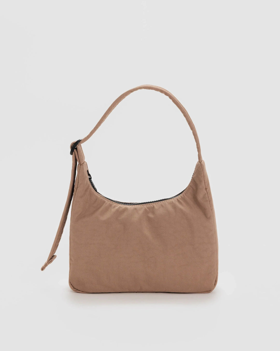 Mini Nylon Shoulder Bag - Cocoa