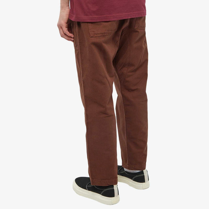 Classic Canvas Chef Pant - Brown