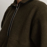 Sherpa Pullover - Olive