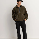 Sherpa Pullover - Olive