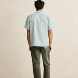 Seersucker Stipe Shirt - Pine