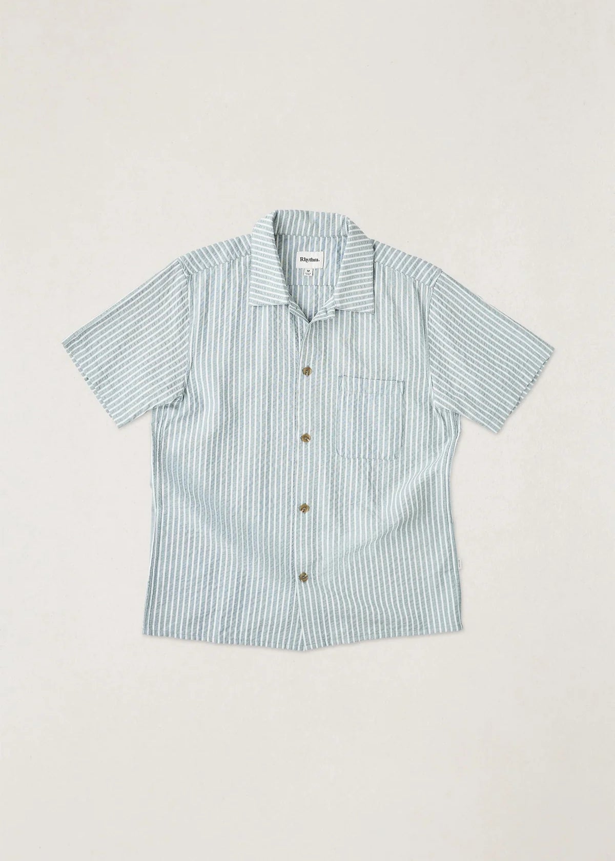 Seersucker Stipe Shirt - Pine