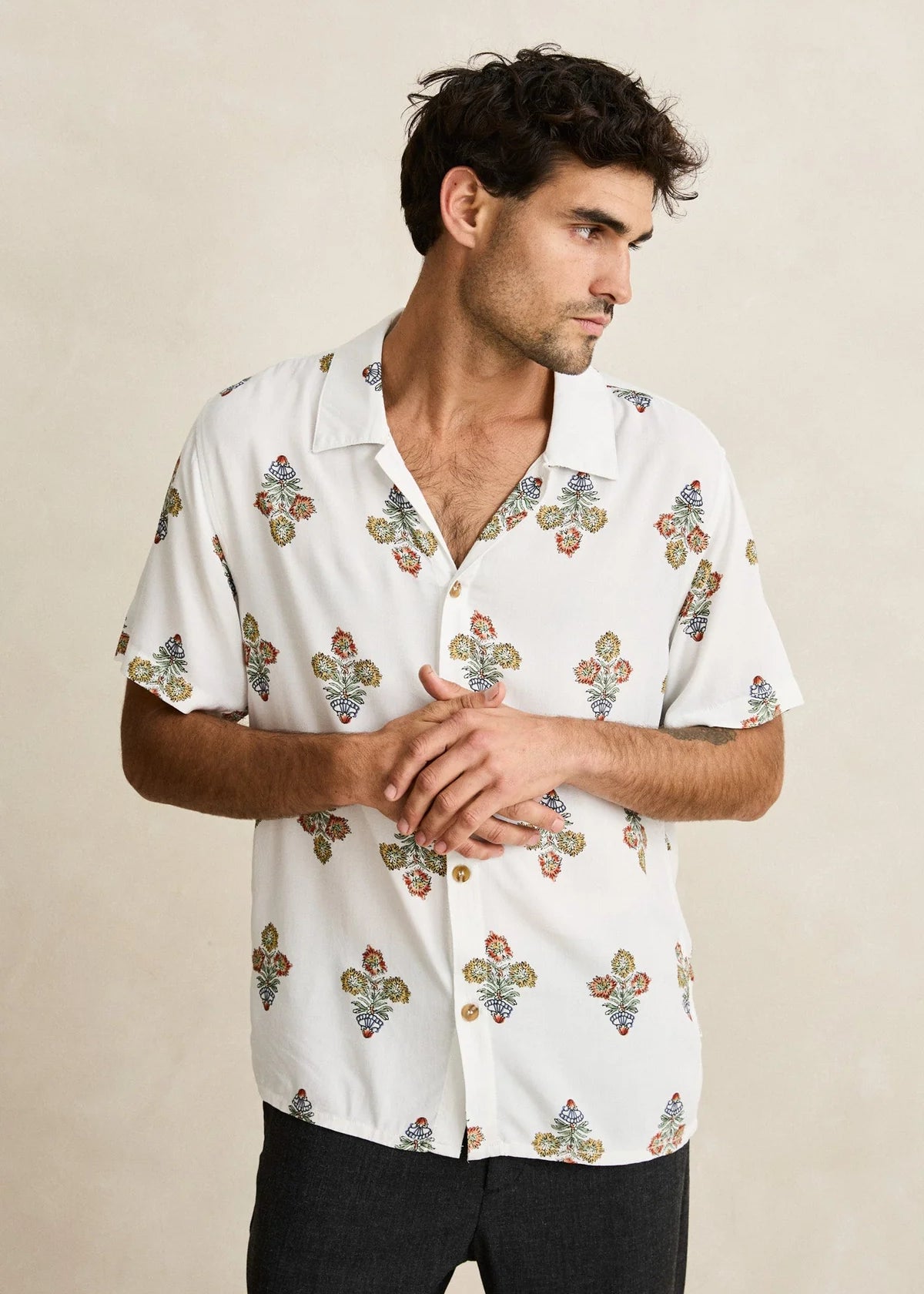 Bouquet Shirt - Natural