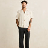 Whip Stitch SS Shirt - Natural