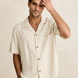 Whip Stitch SS Shirt - Natural
