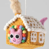 Felt Ornament - Gingerbread Cat