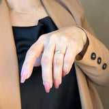Flat Disc Ring - Gold