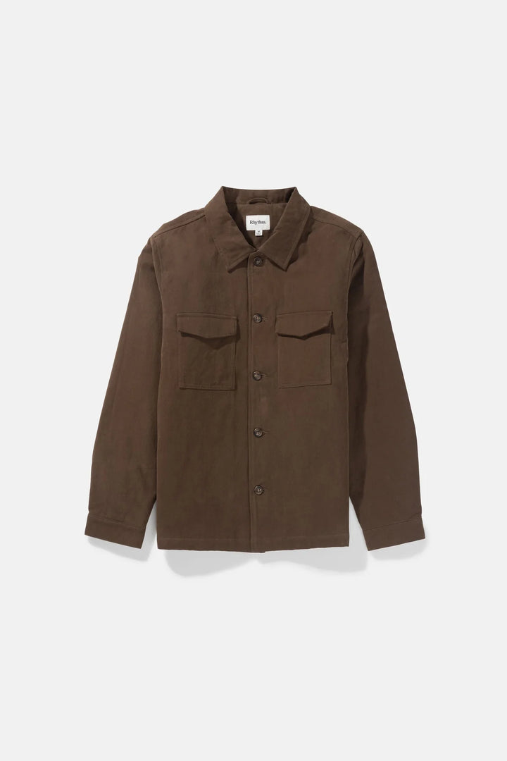 Chocolate Insulated Overshirt