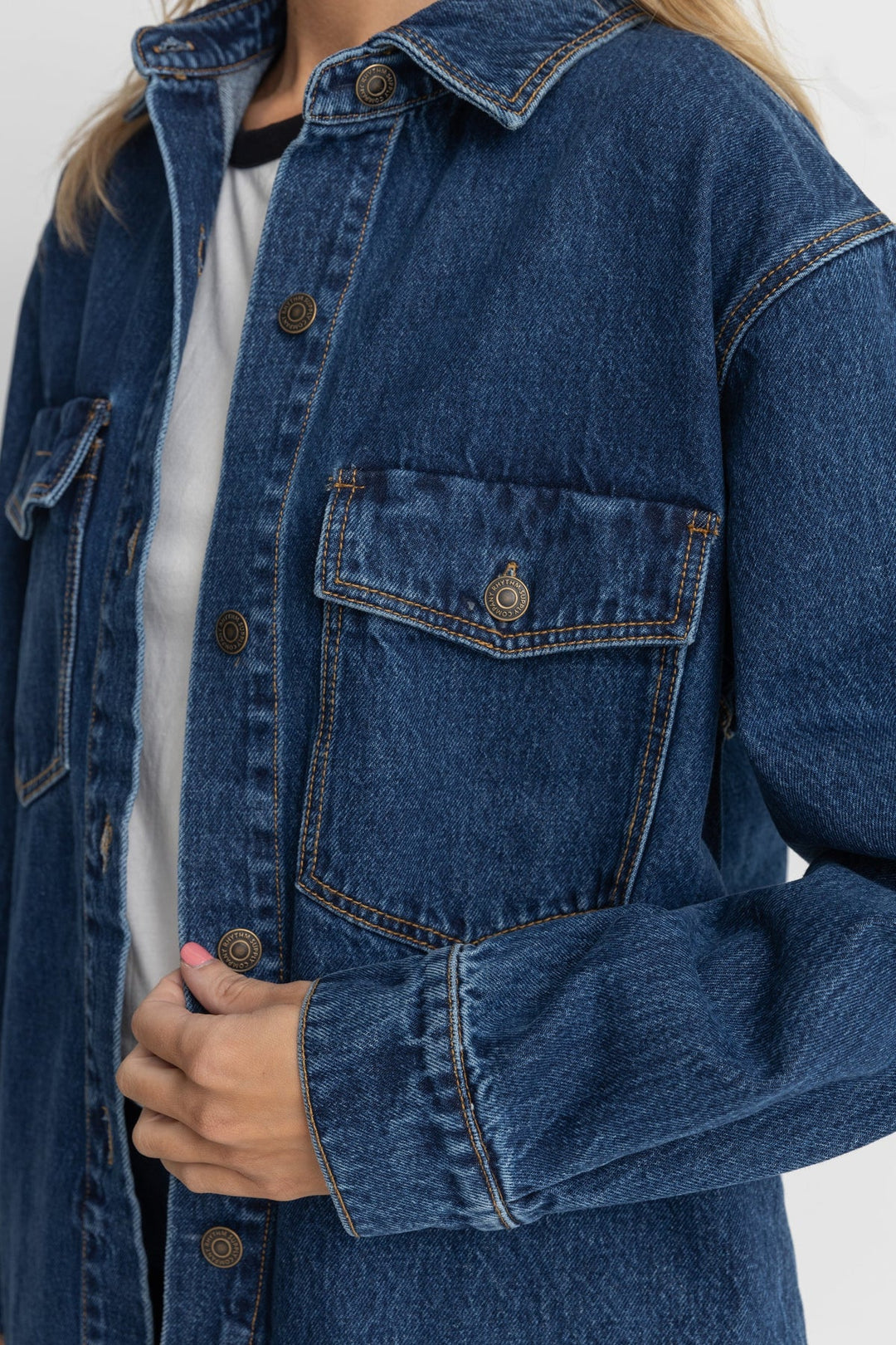 Oversized Denim Shacket