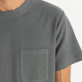 Vintage Terry Tee Shirt - Silver Pine