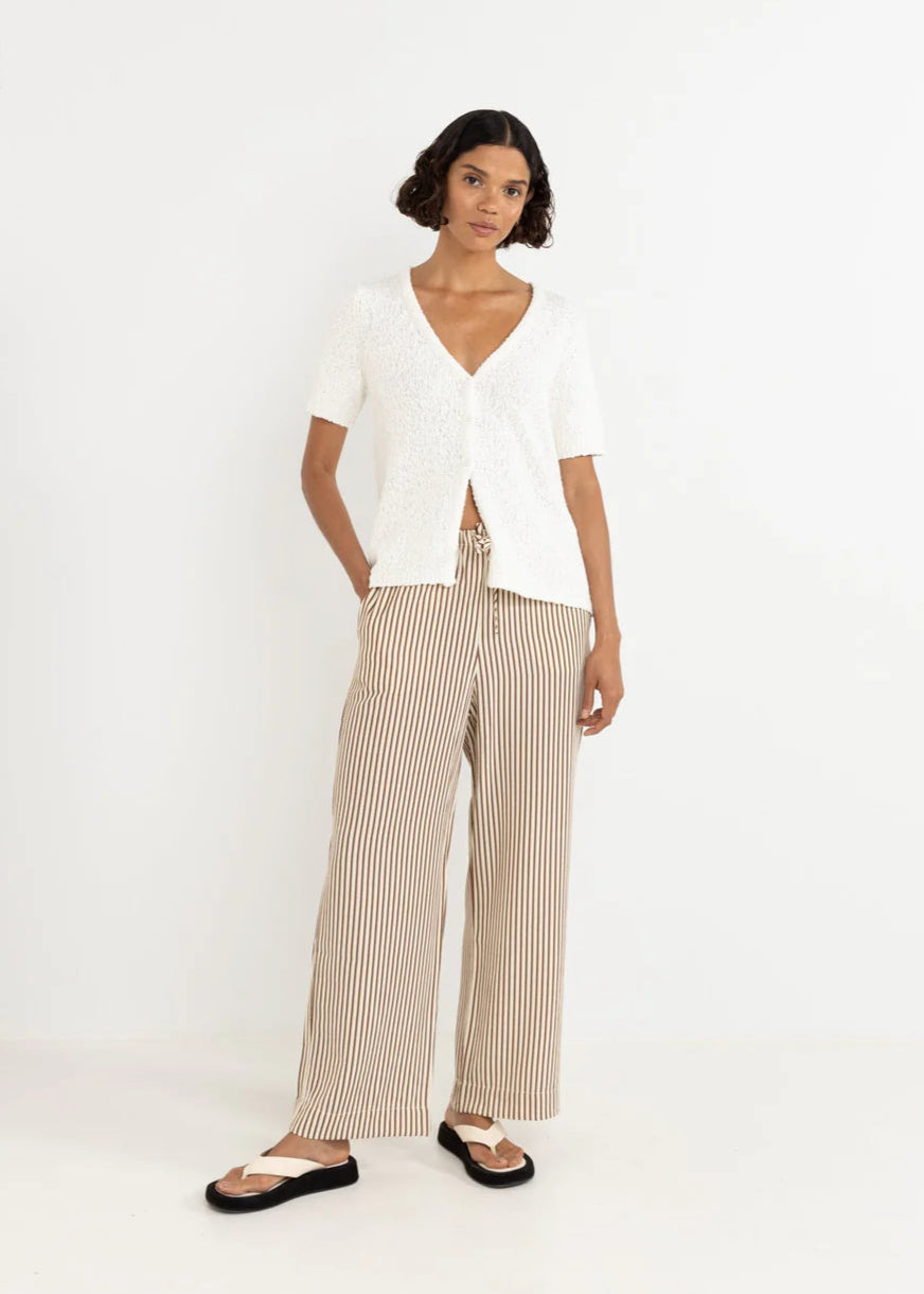 Adele SS Cardigan - White