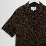 Didcot SS Shirt - Black / Brown