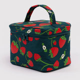 Large Cosmetic Case - Strawberry Blossom