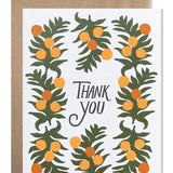 Thank You Oranges Card