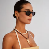 Heart Throb Sunglasses - Black