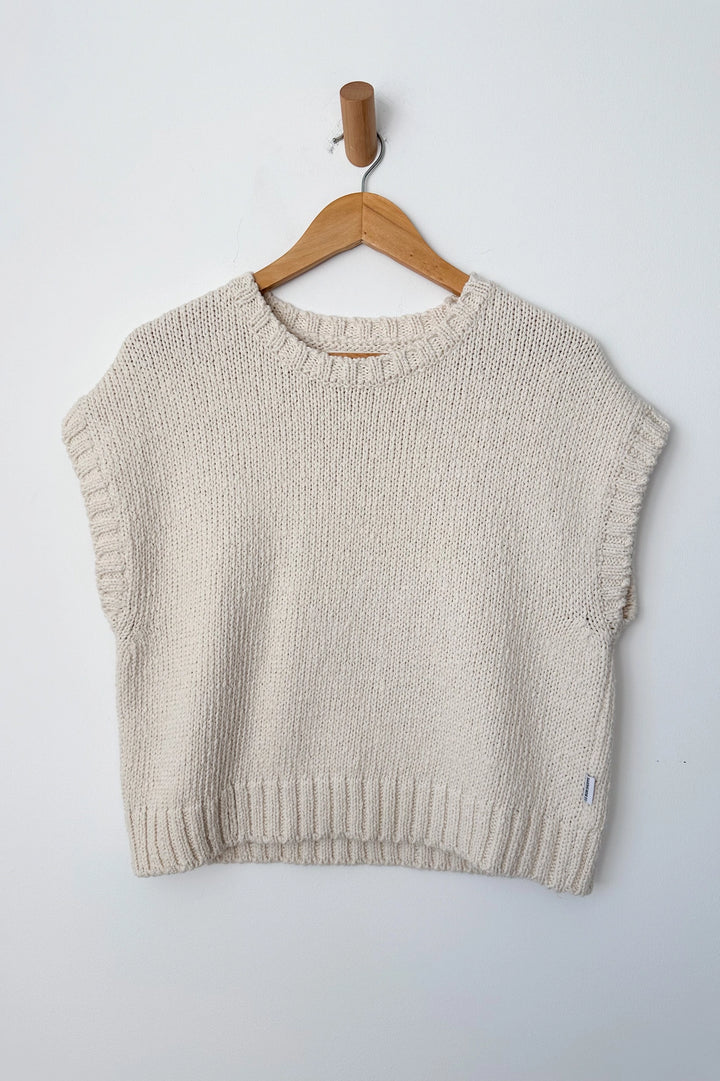 Pierre Cotton Sweater - Naturel