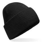 Beechfield Cuffed Beanie - Black