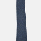 Speckled Wool Tie - Navy