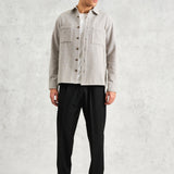 Whiting Overshirt - Blue Fleck